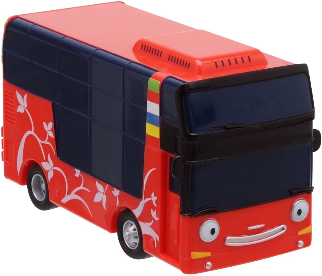 Tayo Little Bus Toy - CITU, Red, 5 cm x 12 cm x 6 cm