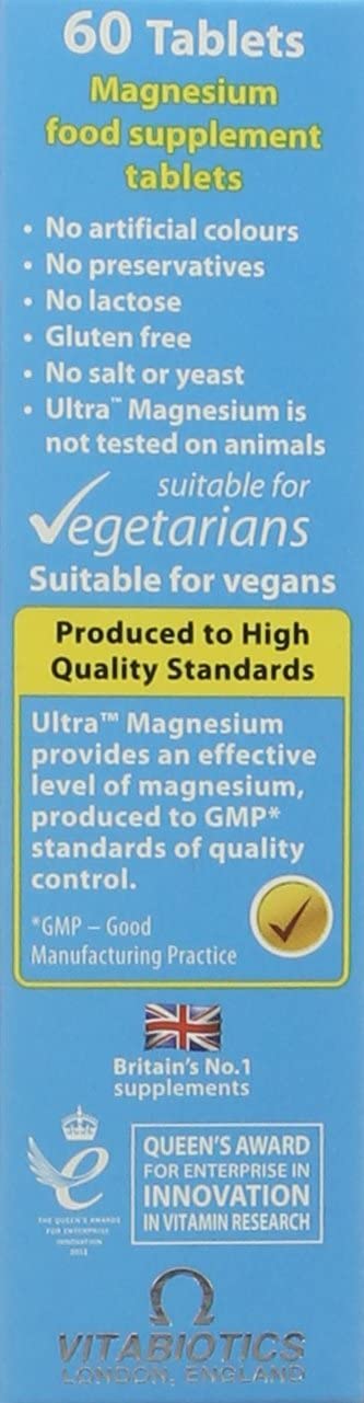 Magnesium Supplement, 60 count (Pack of 1) - Image 2