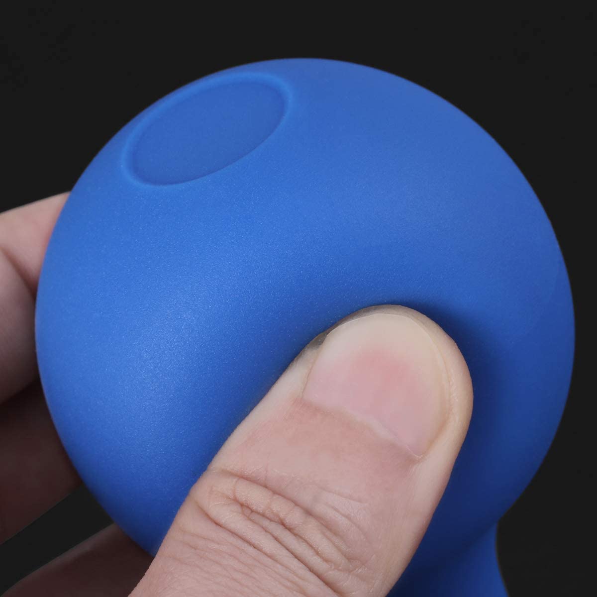 Air Blower Pump Dust Cleaner Rubber Suction Ear Bulb Ear Washing Squeeze Bulb Laboratory Tool (Blue) - Image 2
