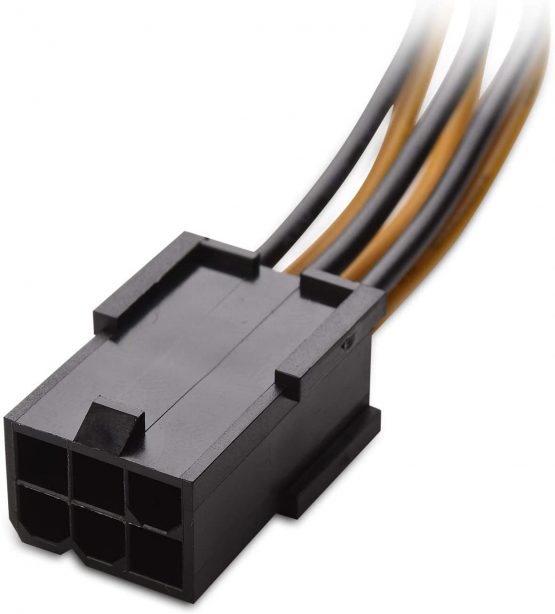 Cable Matters (2-Pack) 6-Pin PCIe to 8-Pin PCIe Adapter Power Cable - 10cm - Image 3