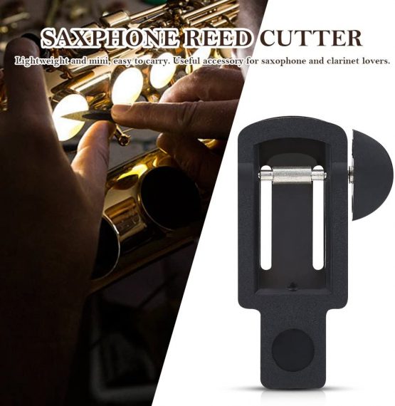 Reed Cutter for Soprano Alto Tenor Saxophone Sax Clarinet Reed Trimmer Cutter Repair Tool (Soprano Sax) - Image 3