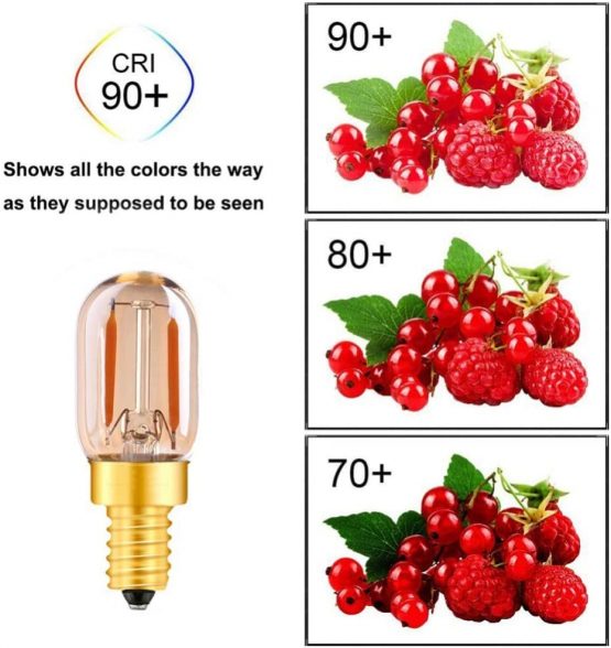 1W E14 T22 LED Filament Candelabra Bulbs(Amber Glow),Vintage Tubular Night Light Bulb,Ultra Warm White 2200K,10 Watt Equivalent 100 Lumen,Non Dimmable,5Pack - Image 4