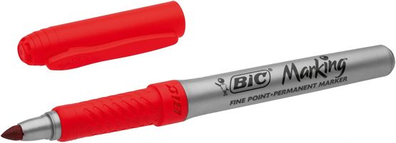 BIC Marking Permanent Markers - Assorted Intense and Pastel, Pack of 12 - Image 2