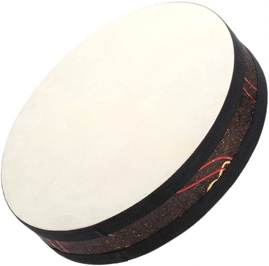Andoer® Ocean Wave Bead Drum Gentle Sea Sound Musical Instrument Tambourine - Image 2