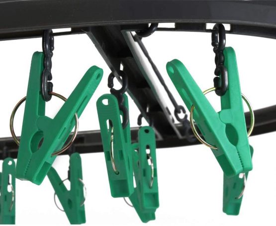 JVL 20-Piece Peg Oval Sock Dryer - Image 4