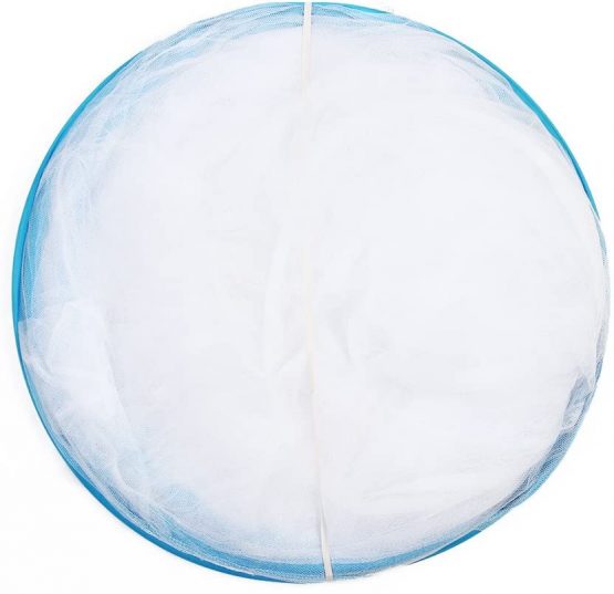 Mosquito Nets, Outdoor Mongolian Yurt Dome Net Free Installation and Folding Nets, Prevent Insect Pop Up Tent Curtains for Beds Bedroom (150*200*150cm, White) - Image 3