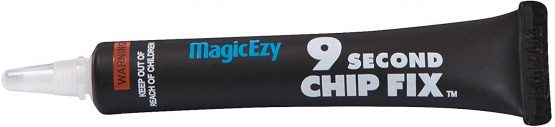 MagicEzy 9 Second Chip Fix - (Snow White) - Marine Fibreglass Repair Filler for Boats - Fix Chips and Cracks in Fiberglass and Gelcoat - Boats, Jet skis, Showers, Cars - 9348402001043-12.9ml - Image 2