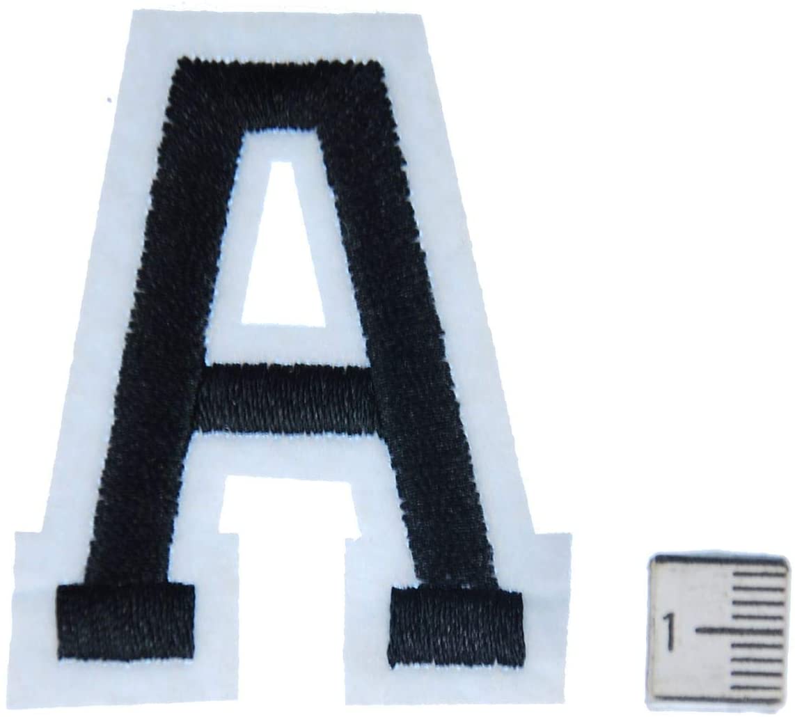 Miniblings Letters Initials Alphabet ABC Patch Hotfix Iron On Sewing4.5cm Letter Z, Multicolored, 45mm hoch - Image 2