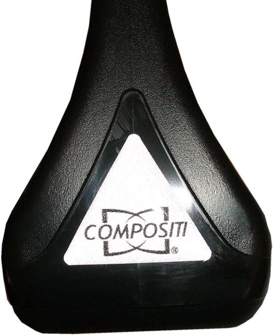Reitsport Amesbichler Compositi Reflex Plastic Stirrups with Flexible Wide Tread Black / Grey Plastic Stirrups - Image 2
