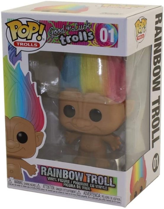 Funko 44604 POP Rainbow Troll Classic Collectible Toy, Multicolour - Image 3