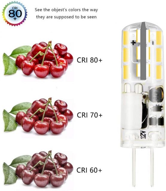 AHEVO G4 LED Light Bulbs 2W 12V AC DC 6000K, Replaces 15W Halogen Lamps (10 Pack,White) - Image 4