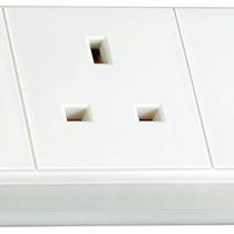 Brennenstuhl Extension socket with neon indicator 4-way white 2m 05VV-F 3G1,25 *GB*