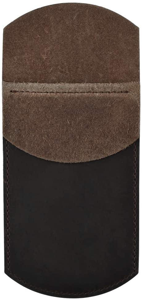 Cizen Leather Case, Leather Pocket Protector Pencil Case, Durable Vintage Pocket Protector for Pen Stylus Touch Pen (Brown) - Image 2