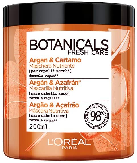L'Oreal Paris Botanicals Rich Infusion for Dry Hair Mask - Infusion of nourishment, 200 ml (Pack of 1)