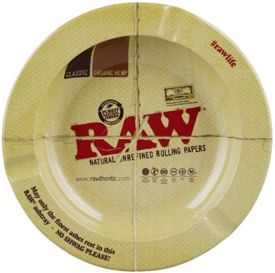 RAW Magnetic Ashtray, Metal, Yellow, S