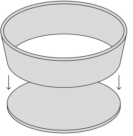 MasterClass KCMCCB37 Crusty Bake 23 cm Perforated Quiche Tin with PFOA Free Non Stick and Loose Bottom, Fluted, Robust 1 mm Carbon Steel , Grey - Image 4