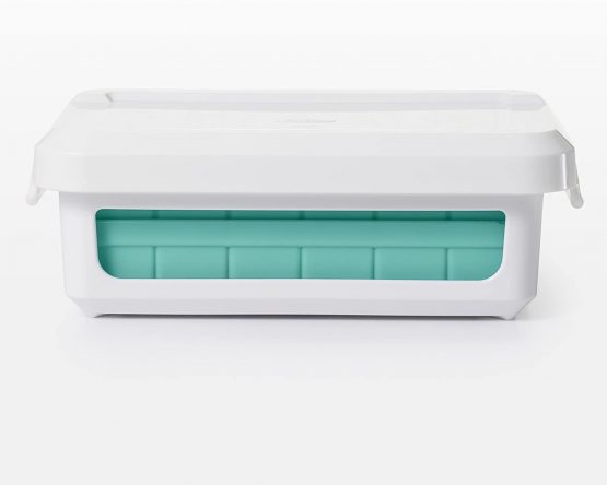 OXO Good Grips Small Silicone Ice Cube Tray, 48 Cubes, Blue - Image 2