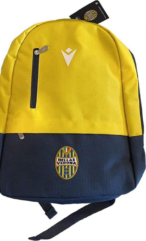 Hellas Verona FC HVRZ, Official Backpack 2019/20 Unisex Adult, Yellow/Blue, One Size