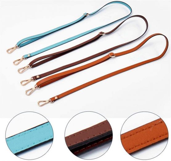 ETOPARS Replacement Purse Strap Leather Adjustable For Crossbody Shoulder Handbags Bag Buckles DIY 0.47" Width - Image 2