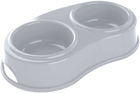 Agrobiothers Double Feeding Bowl for Cats, Small - Image 4