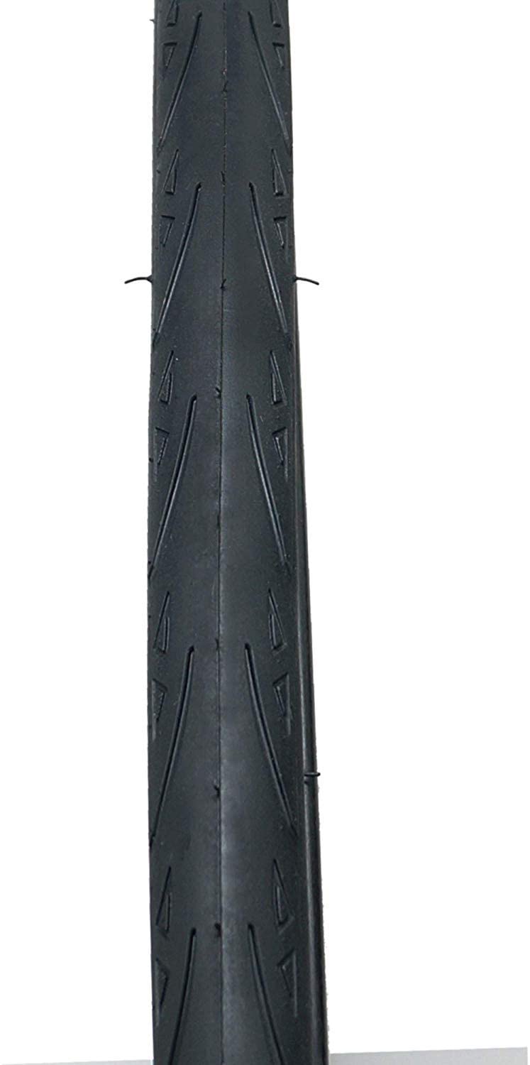Fincci Pair 700 x 25c Road Tyres, Slick Road Bike 700c Tyres, 25-622 with 1mm Nylon Anti Puncture 60 TPI, Wheelset 28 inch - Image 3