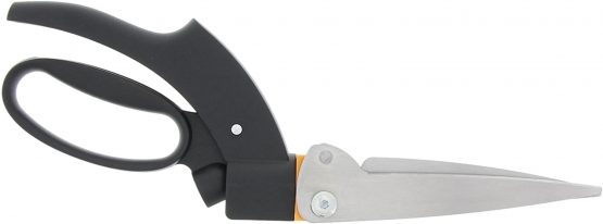 Fiskars Servo-System Grass Shear GS42, Anti-jam Servo-System mechanism, Length: 34.4 cm, Steel blades/Plastic handles, Black/Orange, GS42, 1000589 - Image 2