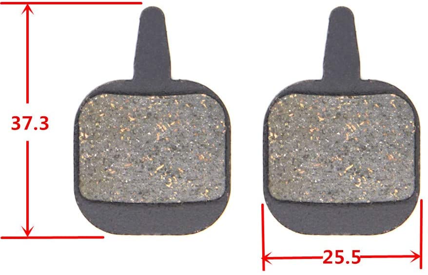 SOMMET 4 works Resin and Semi-Metallic Disc Brake Pads fit for Tektro IO/Novela/Aquila/Old Gemini/HYDRAULIC/MECHANICAL N11.11 - Image 2