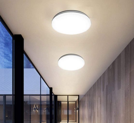 Bathroom Lights Ceiling,18W,26cm,4000K Nature White,1660ML,Fitting Indoor Lamp for Bathroom, Kitchen,Bedroom, Hallway, Corridor, Balcony, Living Room - Image 4