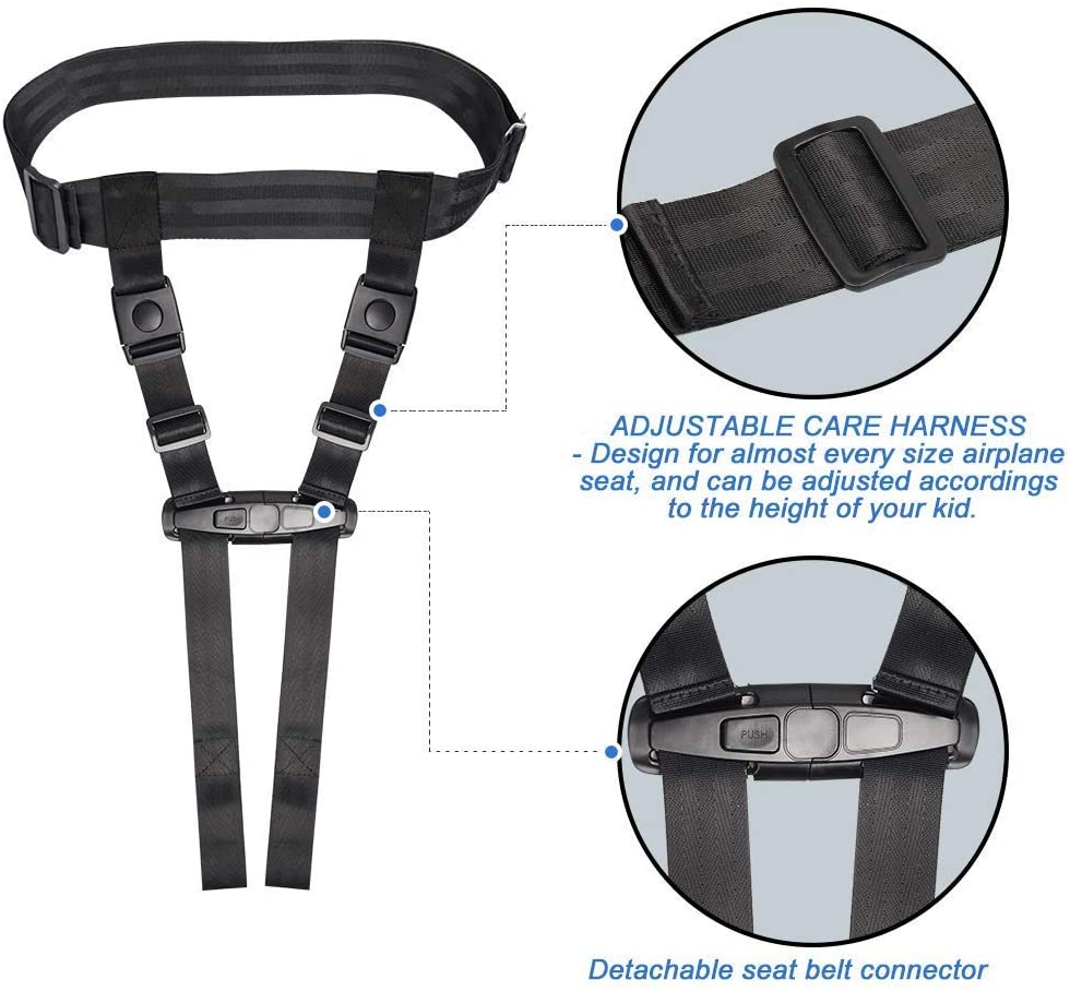Child Airplane Travel Harness, Travel Safety Harness Airplane Strap