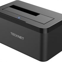 TECKNET USB 3.0 Hard Drives Docking Station for 2.5 Inch & 3.5 Inch SATA HDD (SATA I/II/III) Support 8TB & UASP, Tool-Free Installation