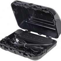 Pro Elec pl15326pl IP64 Outdoor Enclosure with 4 Gang 2 m Extension Lead - Black