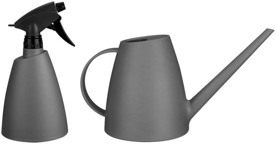 elho Brussels Watering Can - Flower Watering Can in Anthracite - For Indoor Plants and Flowers - W 33 x H 17 x D 13.5 cm - Image 2