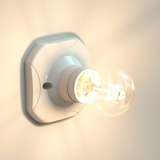 ledscom Ceiling Light/Lampenfassung Elektra, White, 1 X E27 Max. 60W, 9 X 9cm, 4 Pcs - Image 4