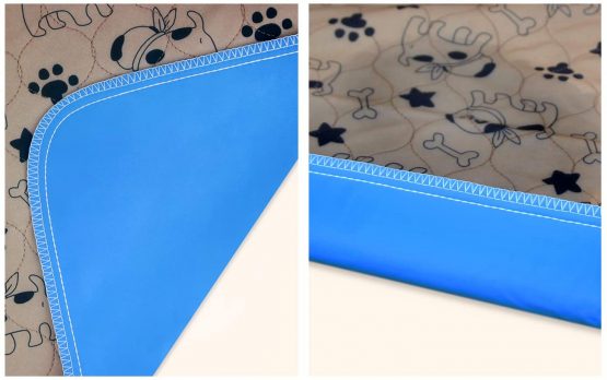 AK KYC Large Puppy Training Pads (80x90cm) 2 Pack Machine Washable Pee Pads for Dogs Super Absorbency Pet incontinence pads - Image 3