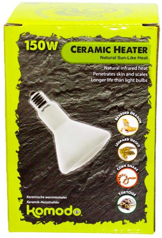 Komodo Ceramic Heat Emitter White 150 Watt - Image 2