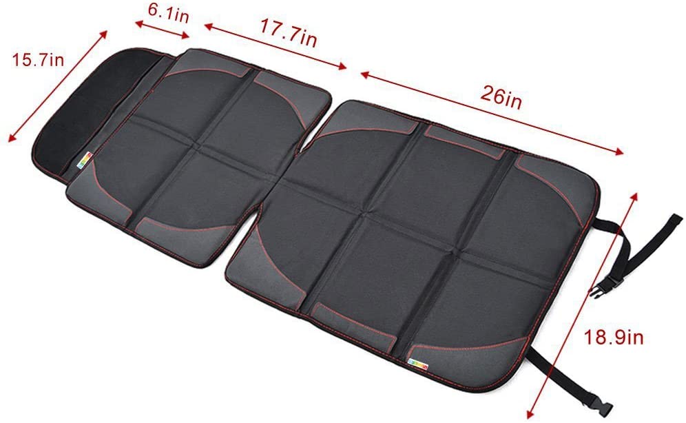 NimNik Car Seat Protector Isofix For Child Seats Thick Premium 600D Leather Covers Heavy