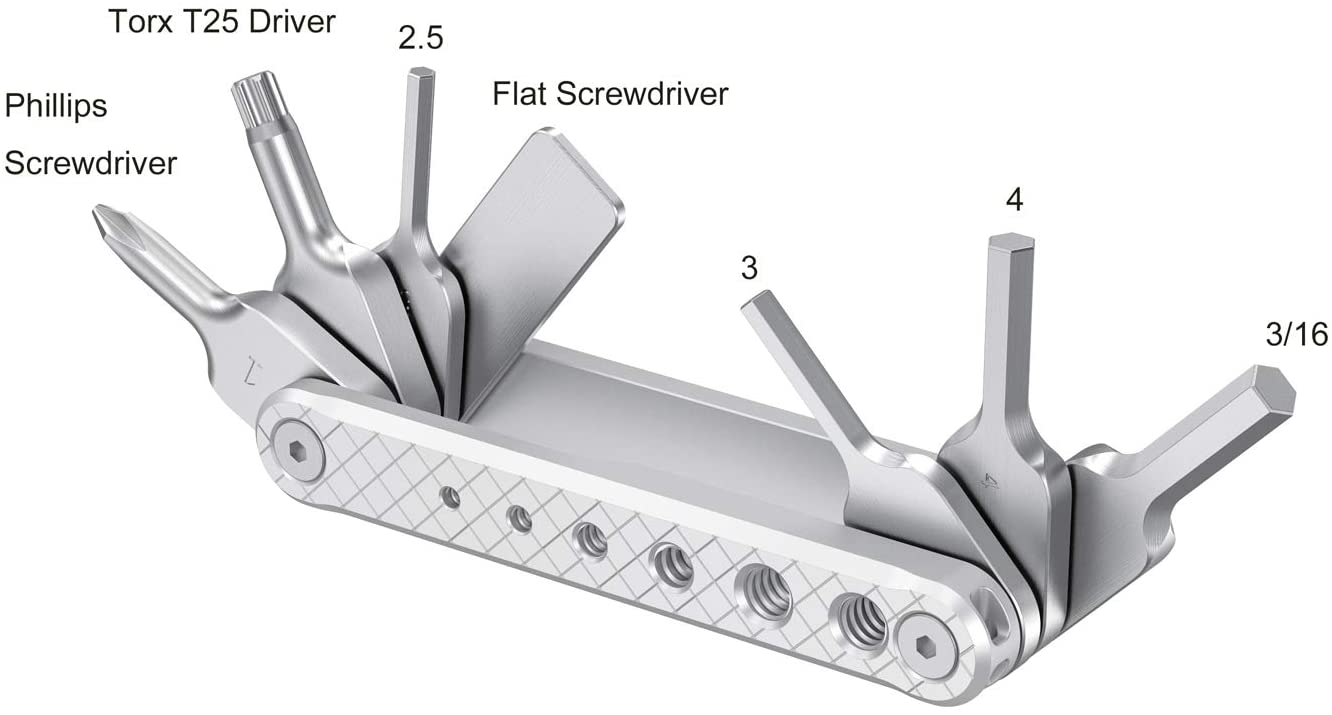 SMALLRIG Camera Tool, Folding Tool Set including Screwdrivers and Wrenches - Image 2