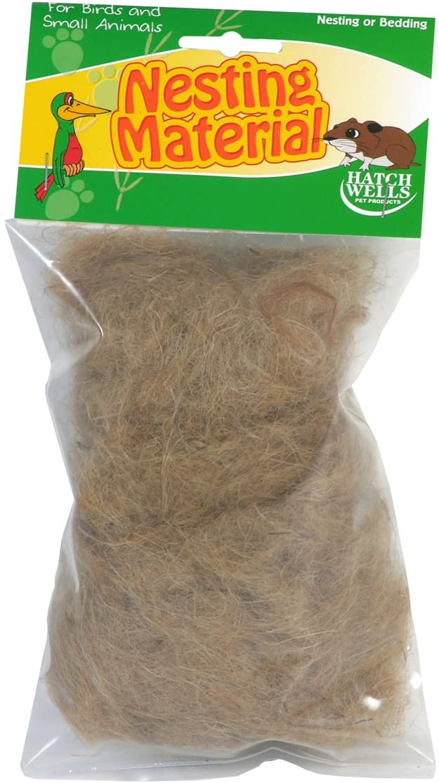 Hatchwell 5024703009097 Bird Nesting Material Breeding Bedding, brown, 1 Stück (1er Pack)
