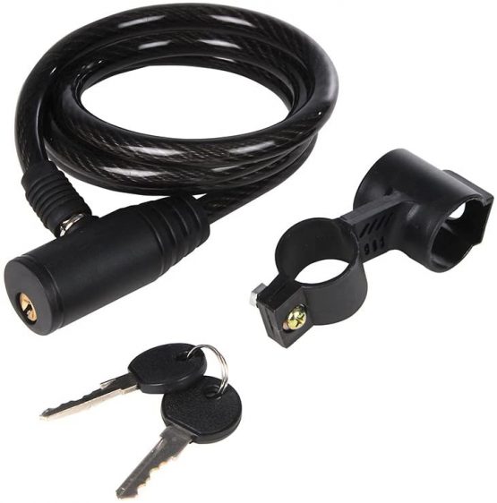 Silverline 441168 Cable Bike Lock 10 x 1200 mm