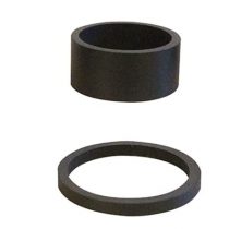 6PCS Light Weight UD Carbon Matte Black Headset Spacers 1 1/8"-2mm,3mm,5mm,10mm,15mm,20mm
