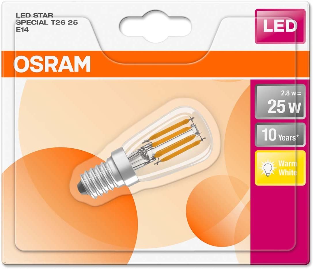 Osram LED Star Special T26 Led Bulb: E14/2.8 W Warm White, 25 W Replacement for Light Bulb 2700 K [Pack of 1 Pack - Image 3