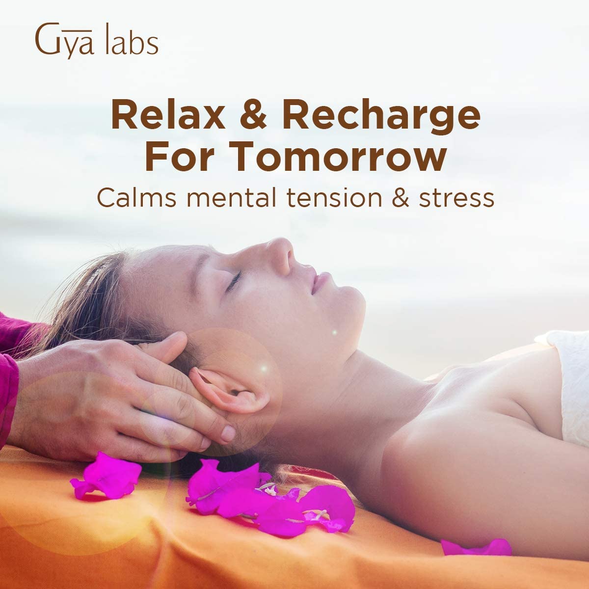 Gya Labs Soothing Massage Oil for Sore Muscles Eucalyptus and