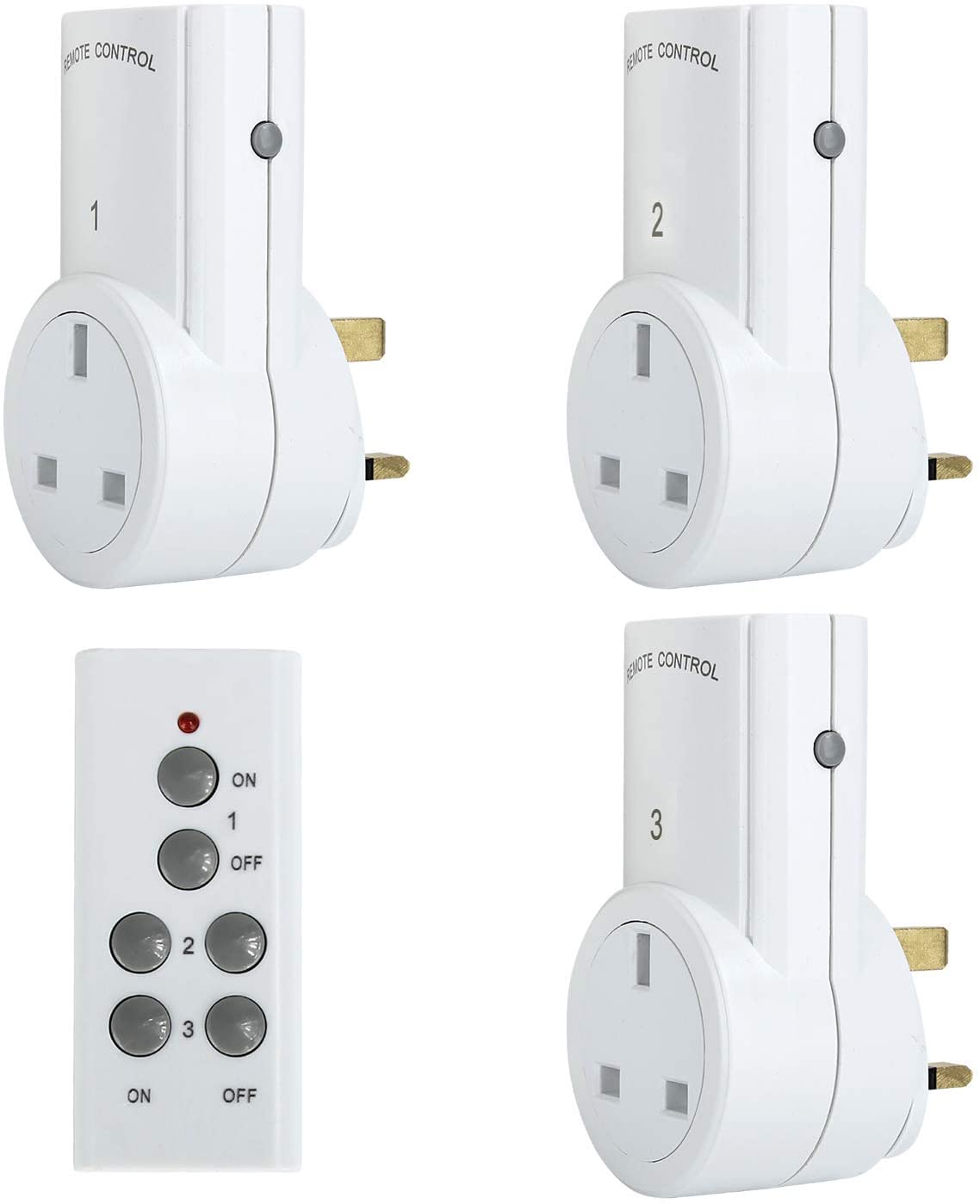 Discoball Wireless Remote Control Plug Sockets Convenient Home