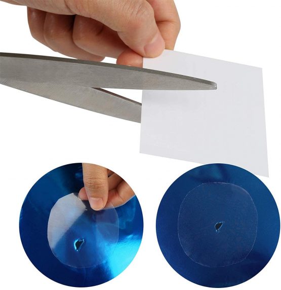 GWHOLE Pack of 20 Repair Patches 5.5 x 6.5 cm Repair Patches for Inflatable Airbeds, Swimming Pools, Mattresses, Buoys, Toys - Image 3
