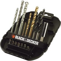 BLACK+DECKER B/DA7186 Titanium Drilling and Screwdriver Bit Accessory Set - 16 Piece
