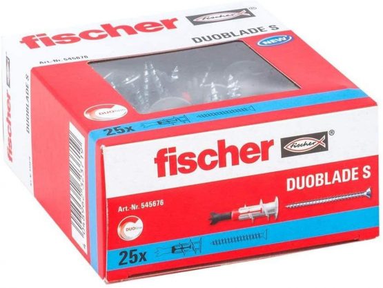 fischer 545676 DUOBLADE Cavity Fixing, Grey/Red/Metal - Image 3