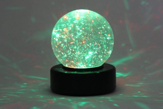 Playlearn SWGB Glitter Ball snow globe with LED color changing Mood Light - Image 3