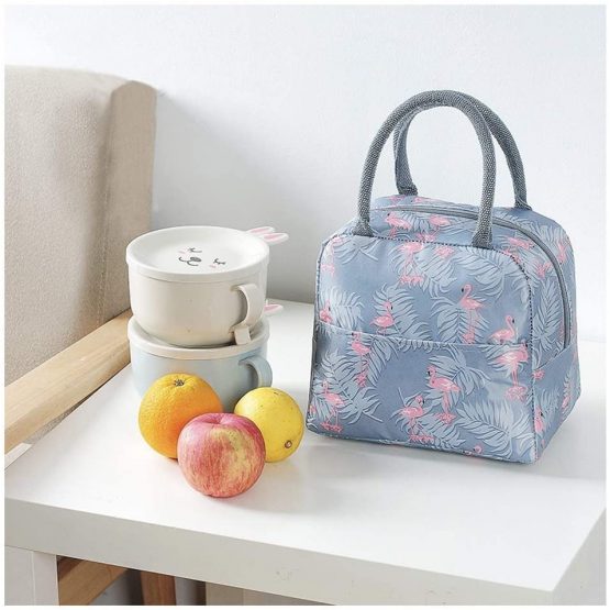 Insulated Lunch Bag Tote Bag for Women Wide Open Insulated Cooler Bag Water-Resistant Thermal Leak-Proof Lunch Organizer for Men Girls Children Outdoor Picnic Work - Image 4