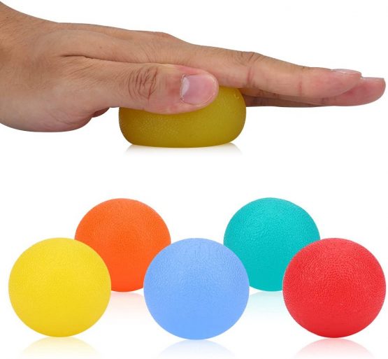 Alomejor Hand Grip Balls Hand Rehabilitation Ball Wrist Finger Recovery Training Restore Squeeze Ball for Stress Relief and Grip Strengthening - Image 4