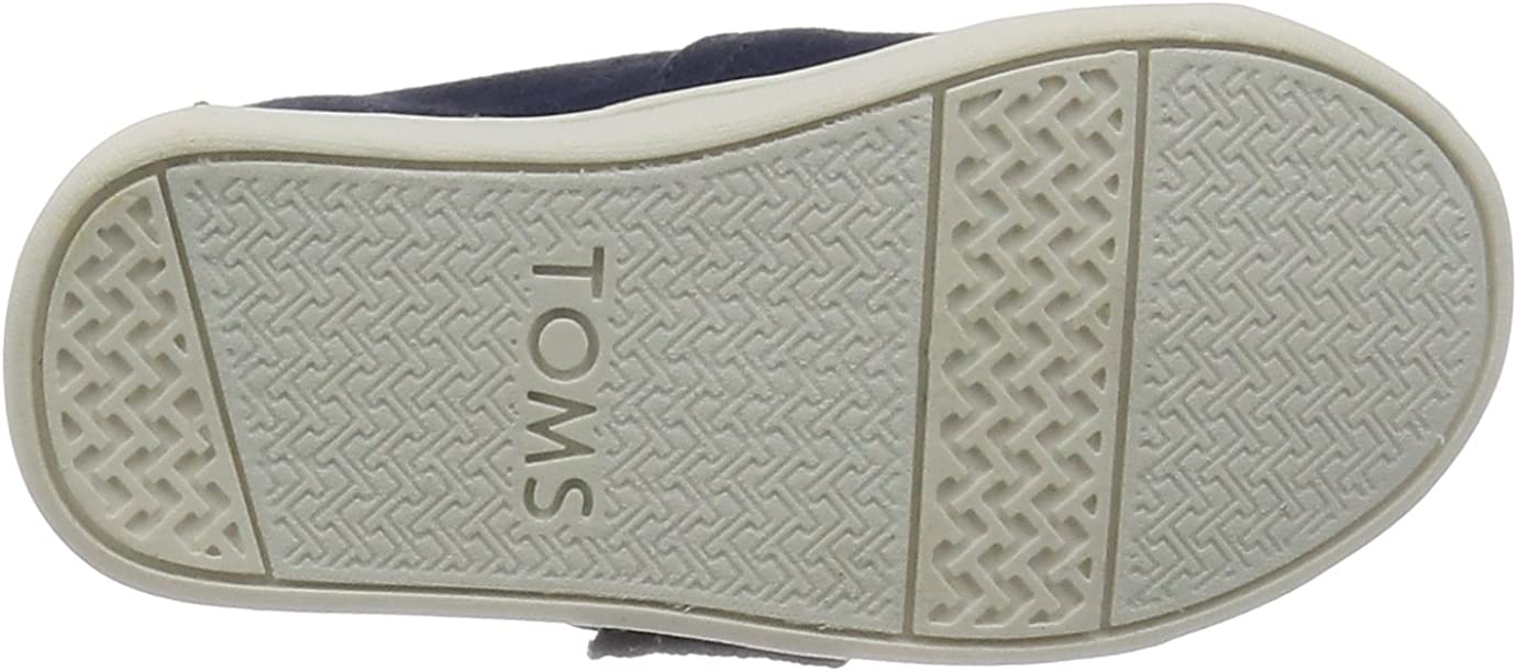 TOMS Unisex Kids Tiny Alpargata Loafer Flat, Navy, 3 UK Child, Navy 001 - Image 4